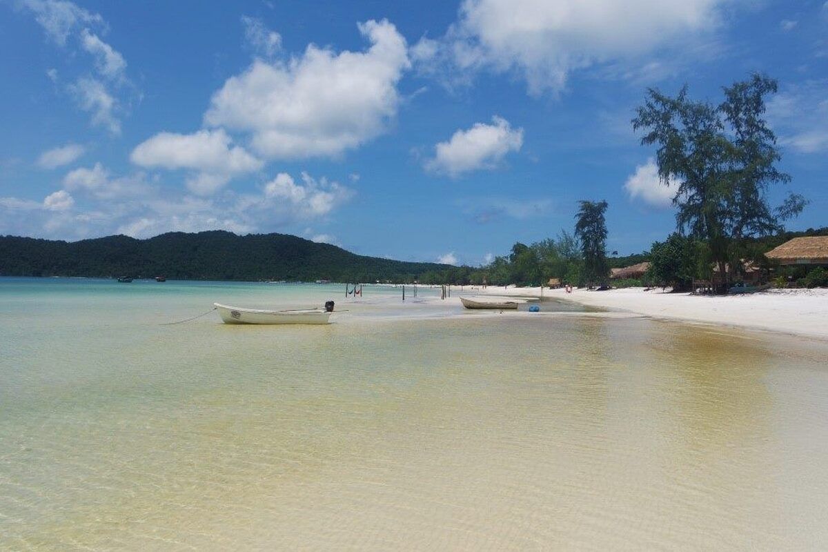 Het mooie strand van Koh Rong Samloem