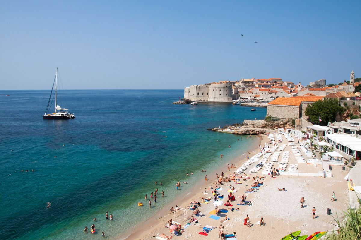 Banje beach, Dubrovnik