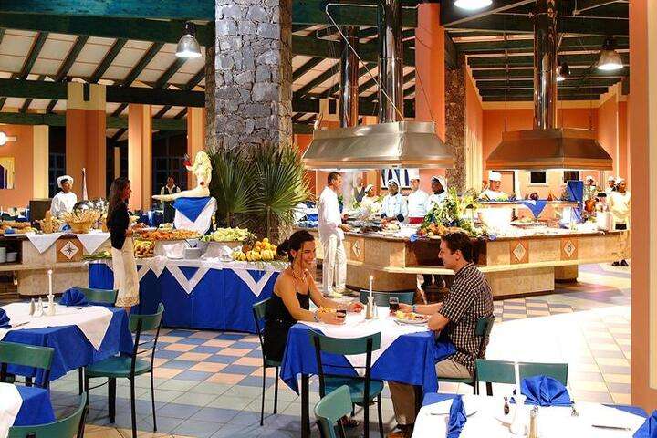 Het gezellige restaurant