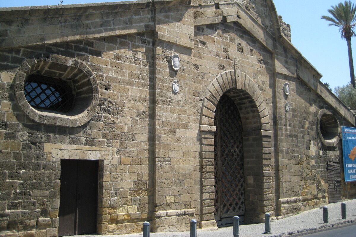 Stadsmuur Nicosia, hoofdstad Cyprus