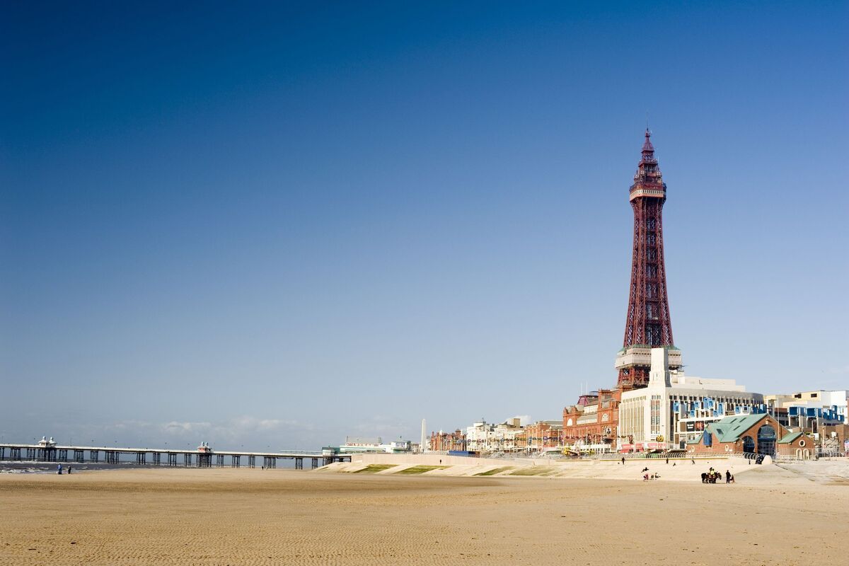 Vuurtoren Blackpool Engeland