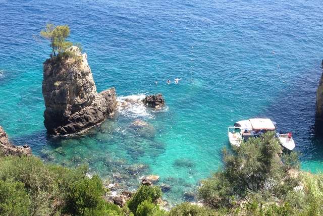 Tot rust komen op het mooie Corfu