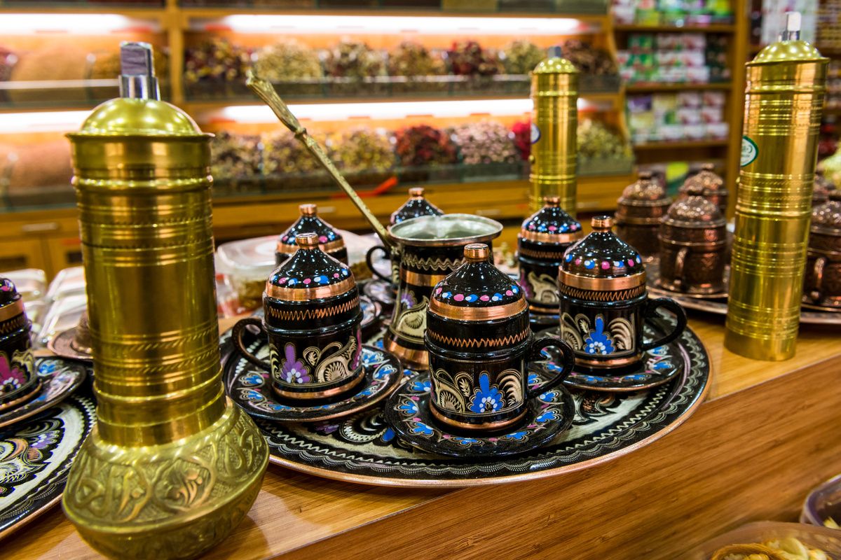 Thee drinken in Istanbul