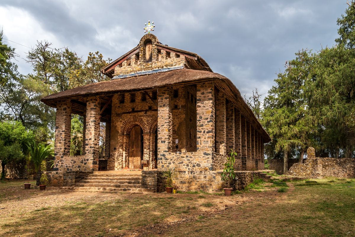 De kerk van Debre Birhan