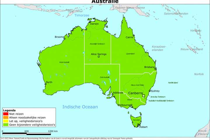 Reisadvies Australië