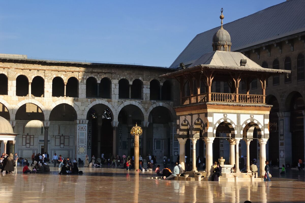 Moskee in Damascus, Syri�