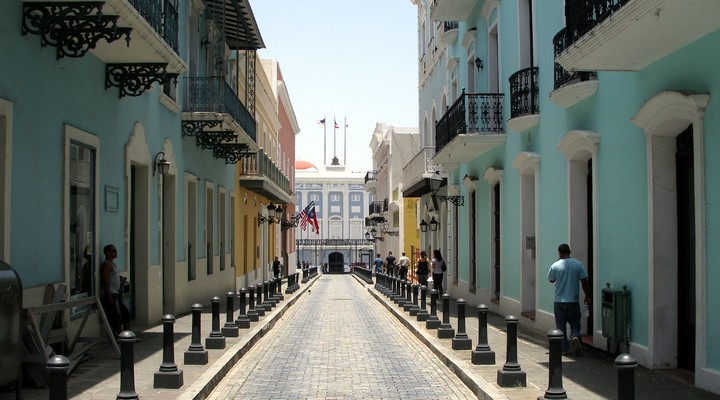 Straatbeeld Puerto Rico