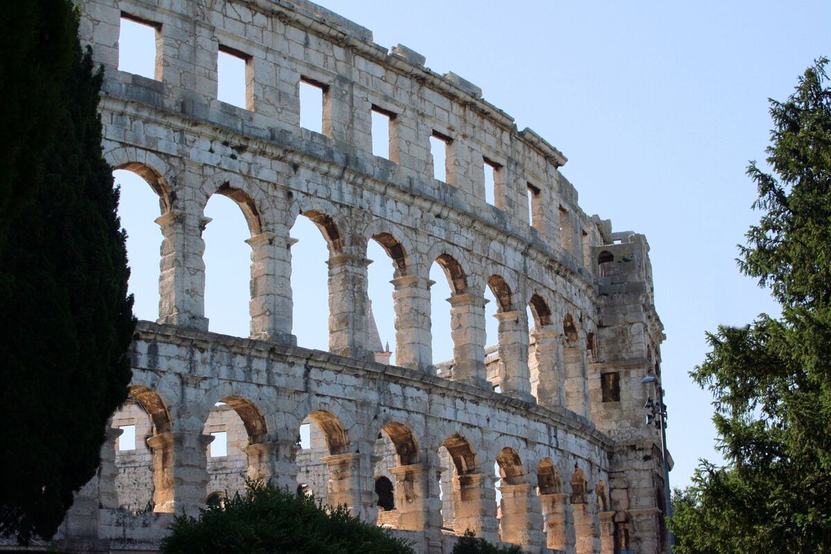 Amfitheater in Pula