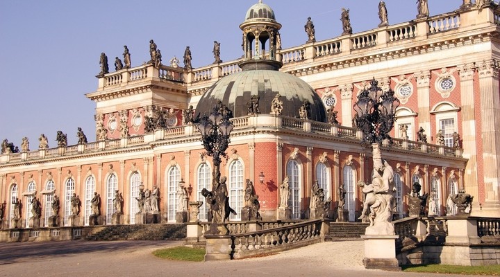 Nieuwe paleis, park Sanssouci, Potsdam