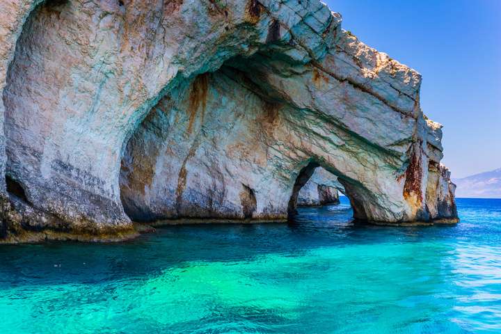 Blue Caves op Zakynthos
