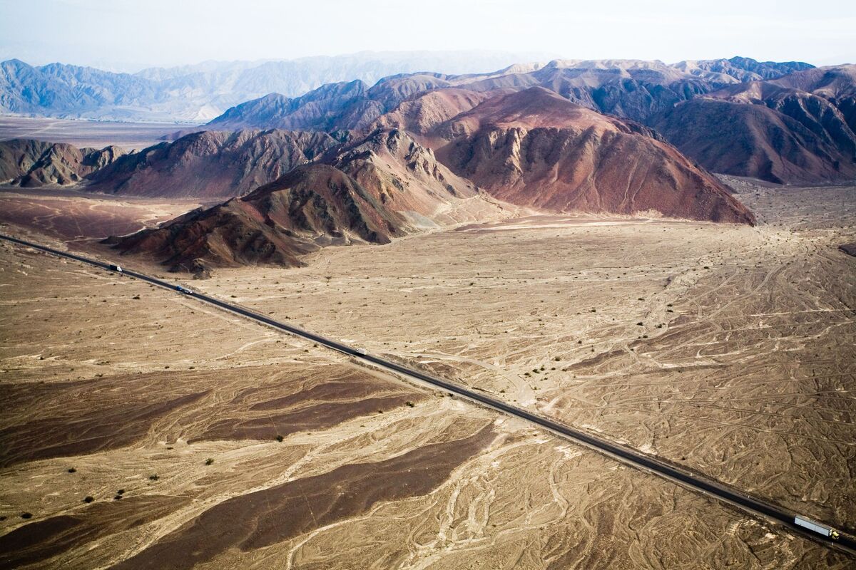 Pan-American Highway in Peru