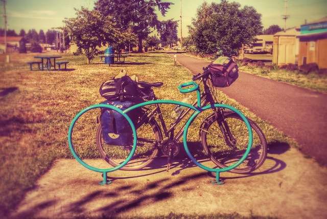 Met de fiets door het Wilde Westen
