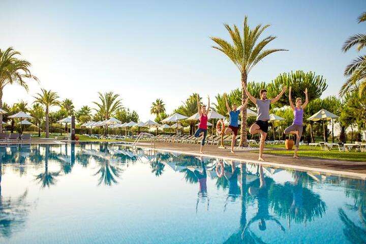 Sport aan het zwembad ROBINSON Club Quinta da Ria