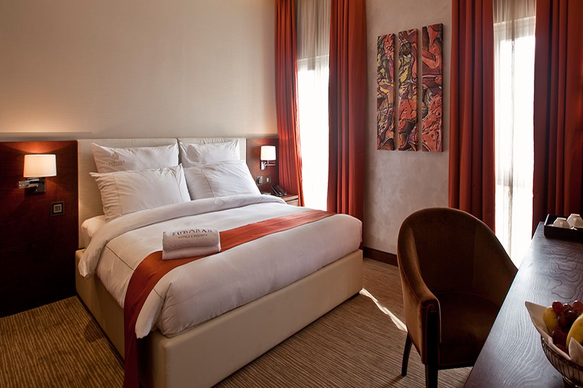 Slaapkamer Zubarah Boutique Hotel