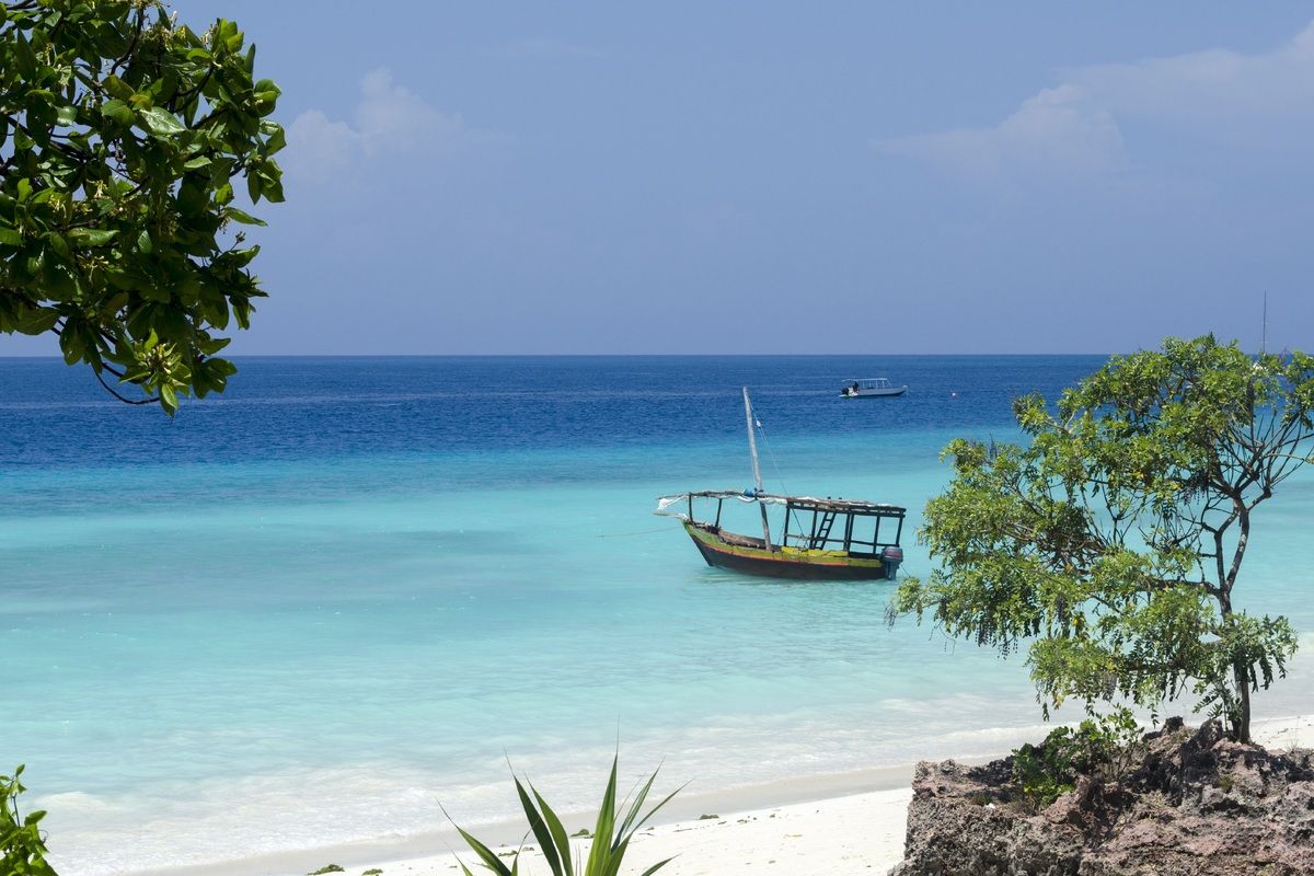 Nunwgi Beach op Zanzibar