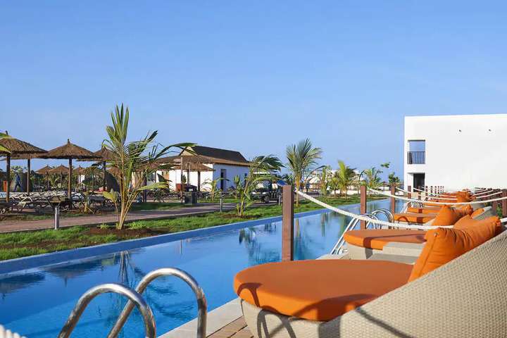 Tuin (The Level) van 'Tweepersoonskamer Swim up'