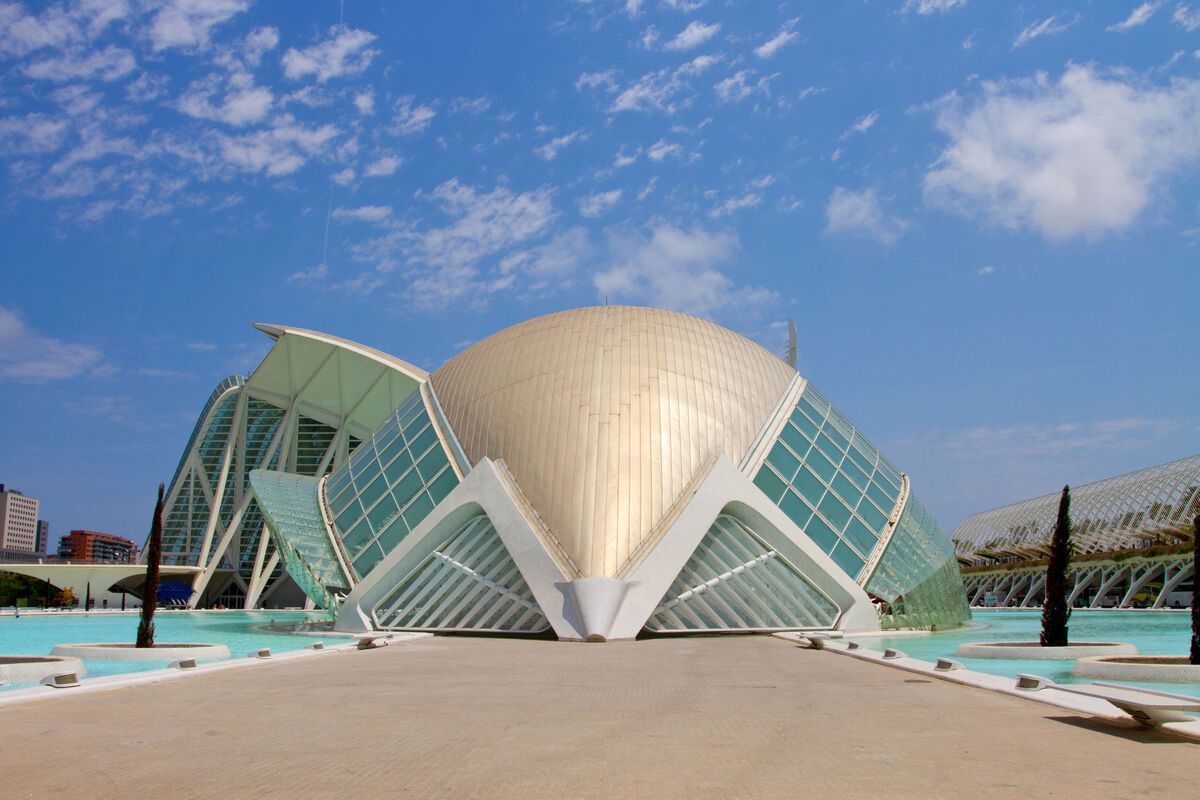 Stad van de Kunst en Wetenschap in Valencia