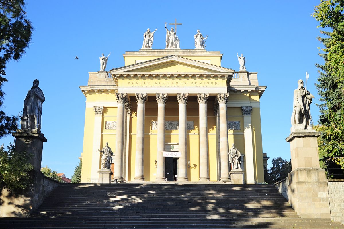 Kerk in Eger, Hongarije