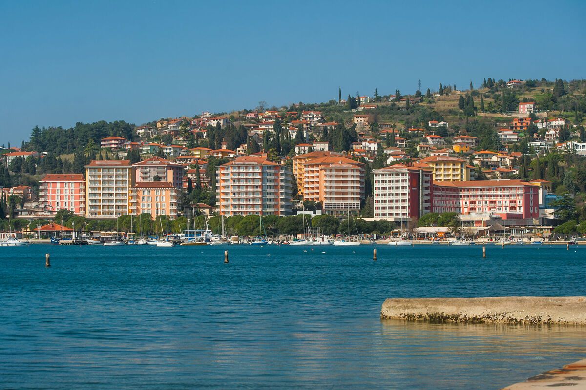 Portoroz aan de Adriatische Zee