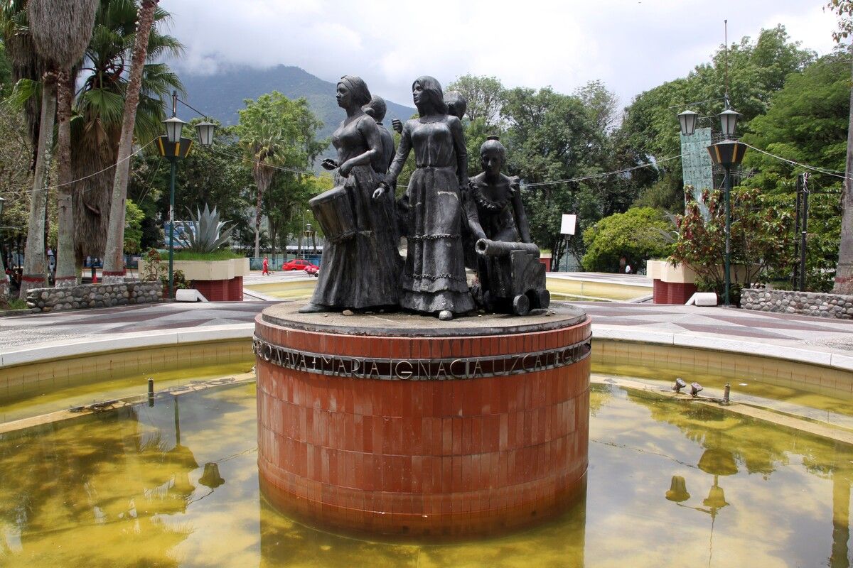 Fontein in Mérida