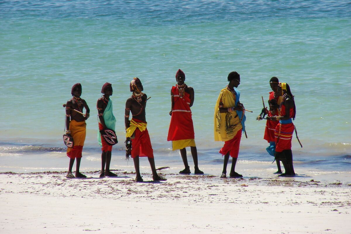 Strand in Kenia