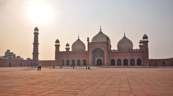 Badshahi Mosque in Lahore, Pakistan