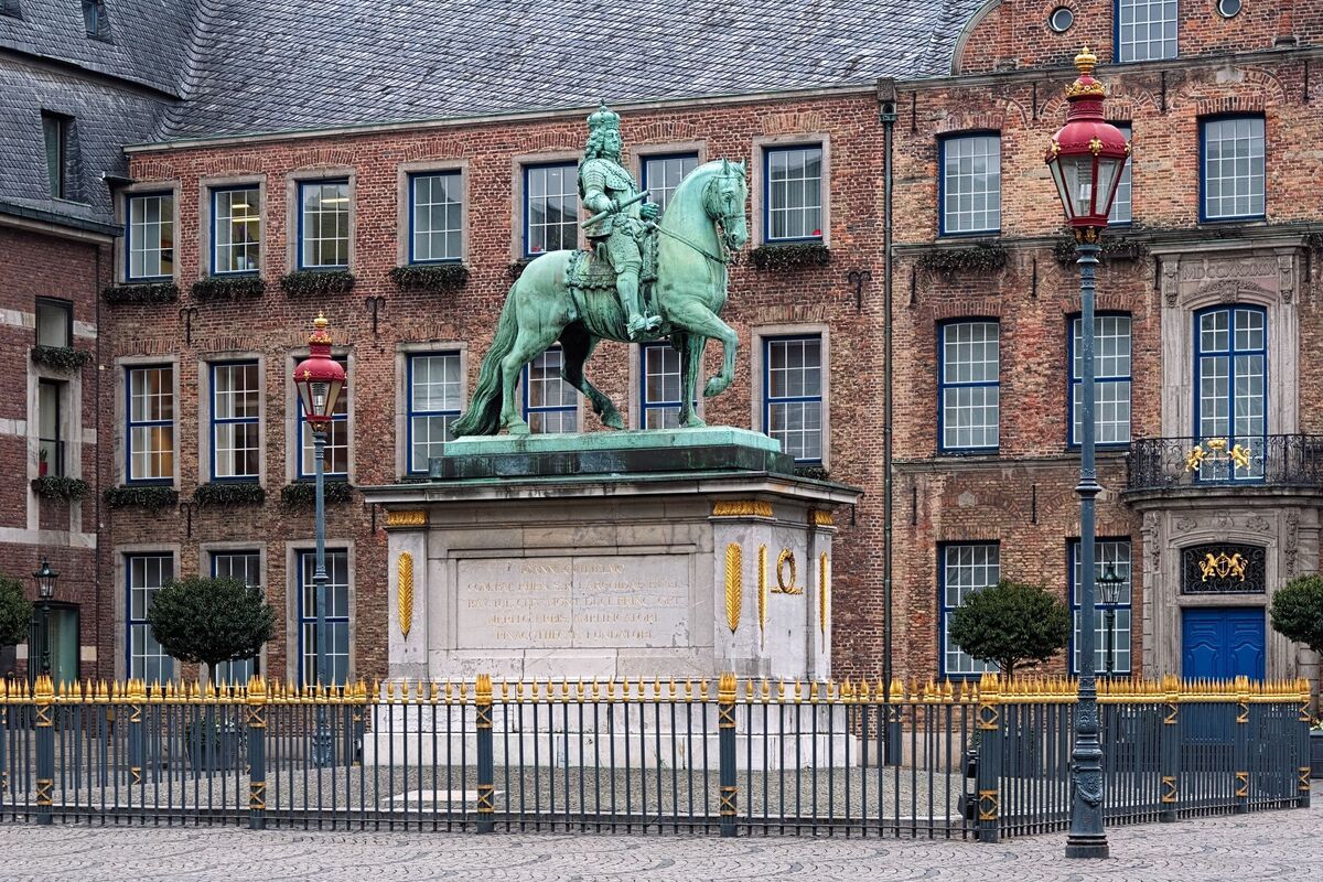 Altstadt Dusseldorf Duitsland