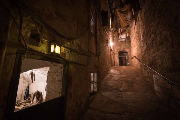 Een ondergronds steegje van Real Mary King's Close