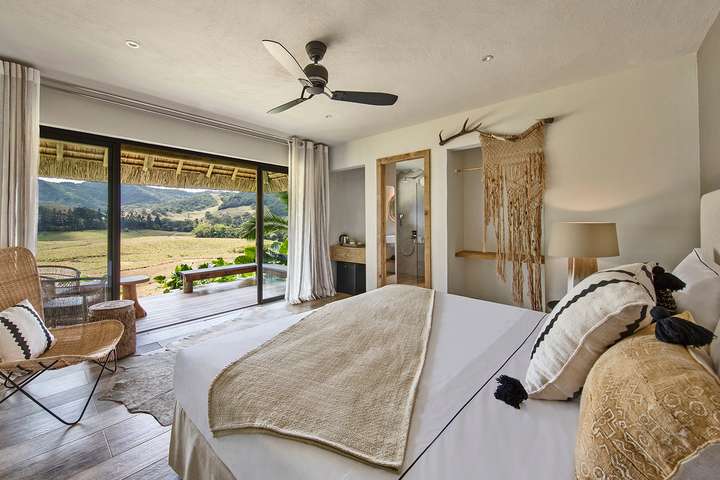 Uitzicht vanuit de kamer