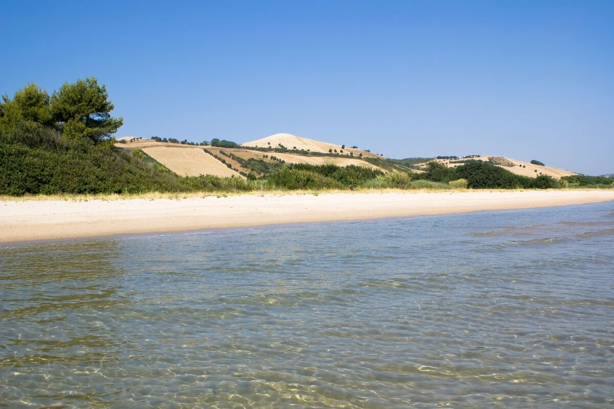 Strand van Abruzzo, streek Italie
