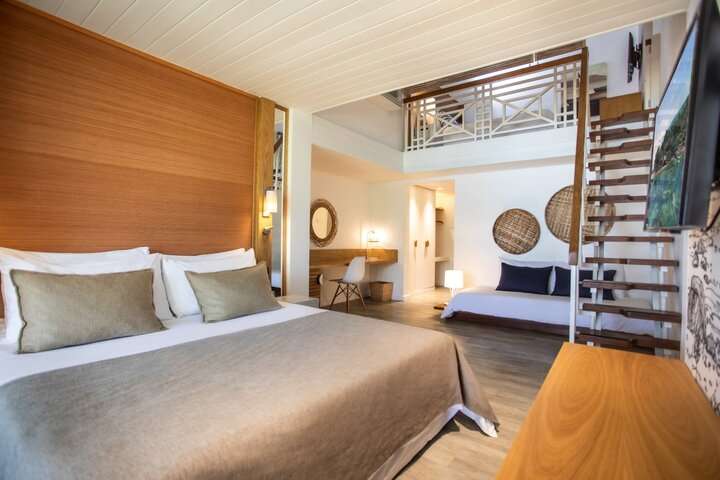  van 'Familiekamer duplex tuinzicht of Zeezicht'