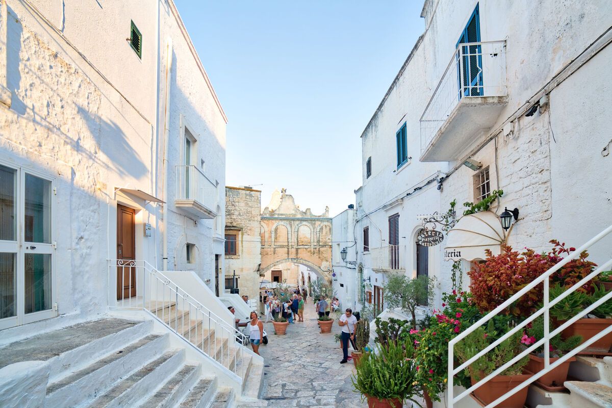 De straatjes van Ostuni