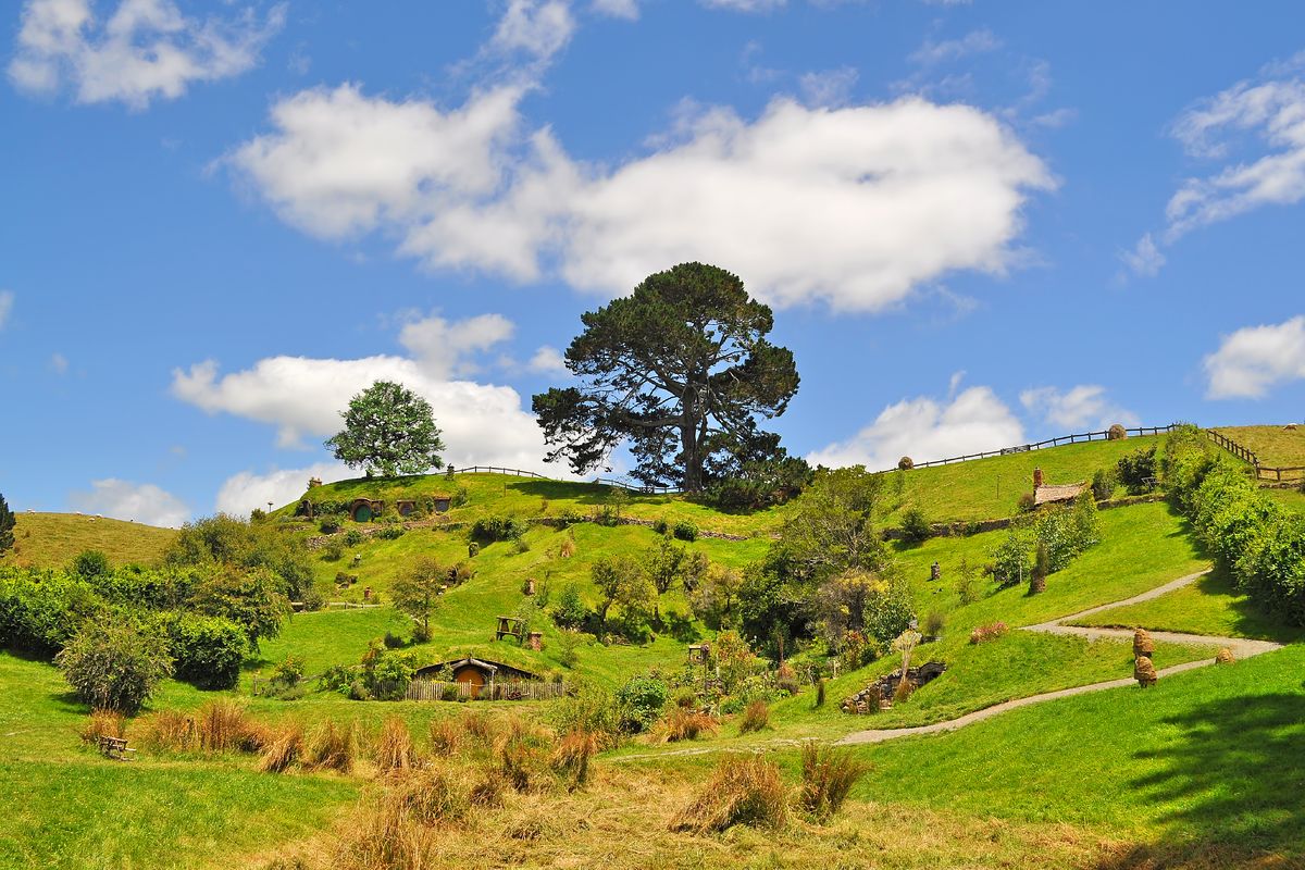 Het leefgebied van de Hobbits