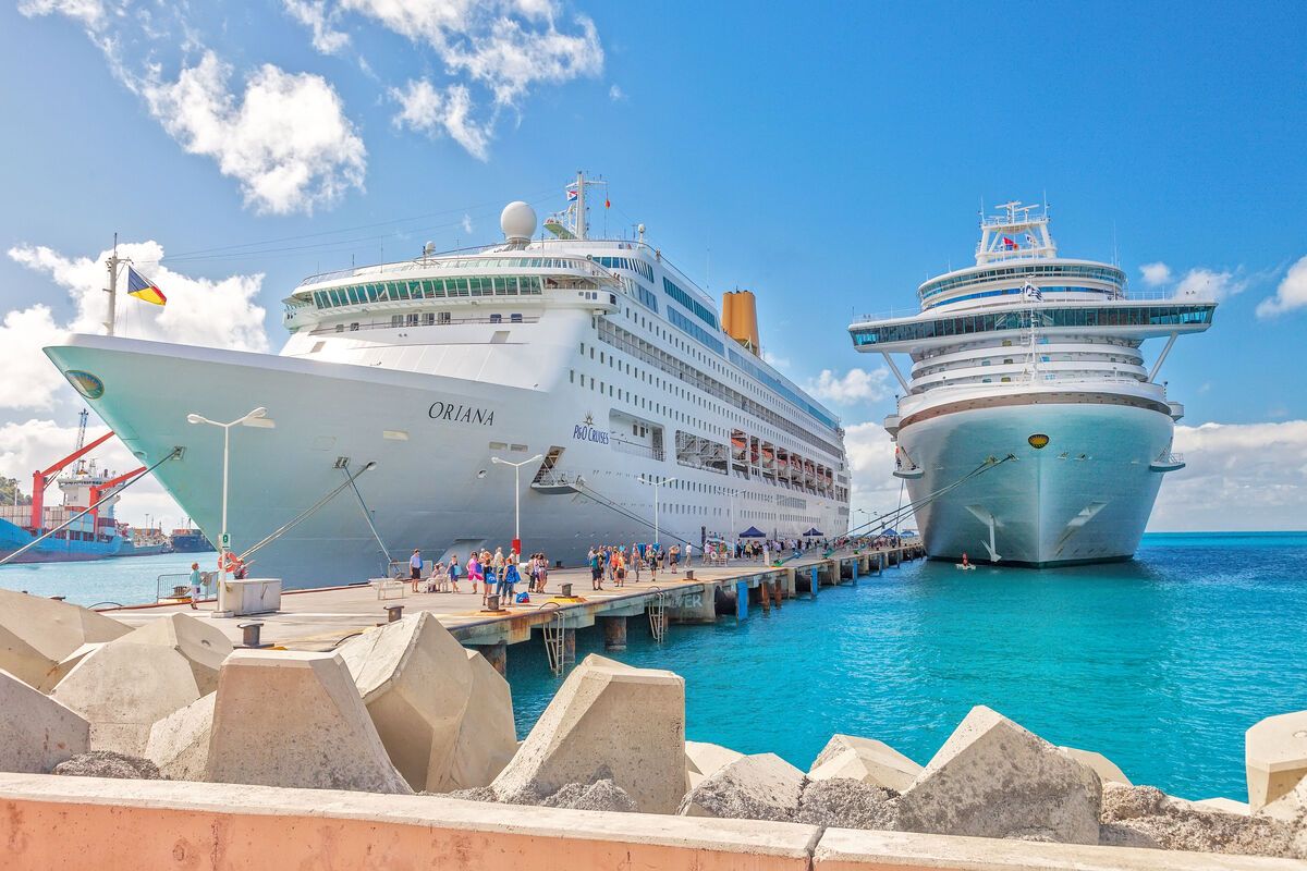 Cruiseschepen, Dr. AC Wathey Pier, Sint-Maarten