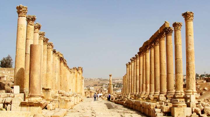 Jerash Jordanie