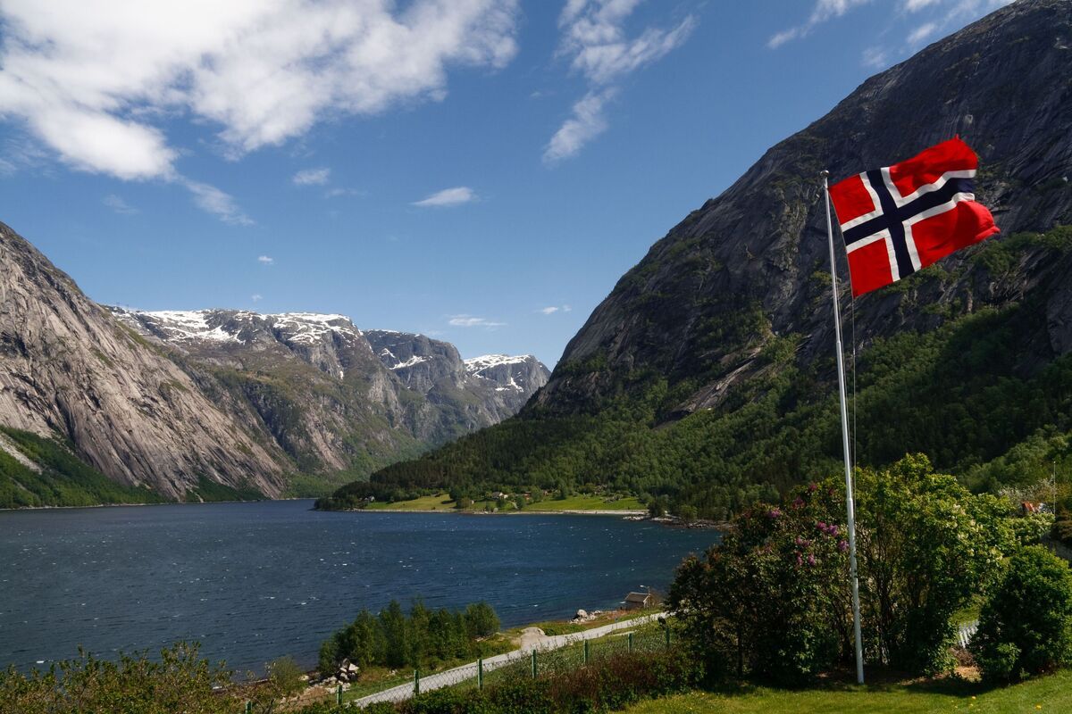 Hardangerfjord Noorwegen