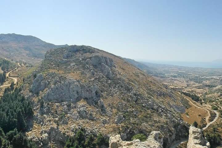 Uitzicht vanaf de berg