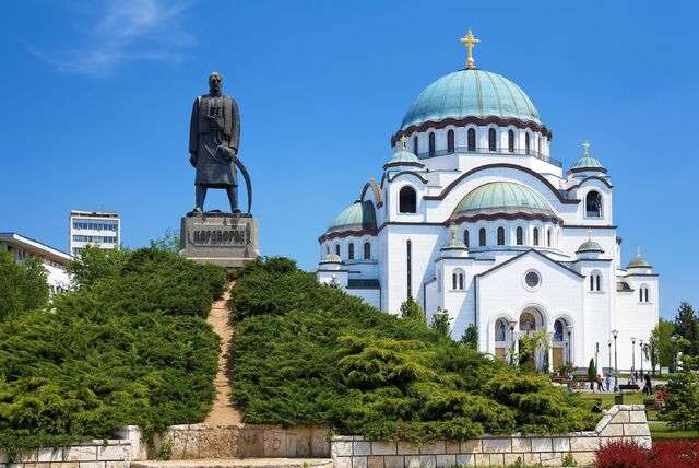 De hoofdstad van Servië