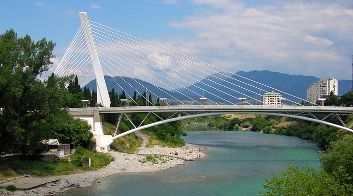 Mooi plaatje van Podgorica