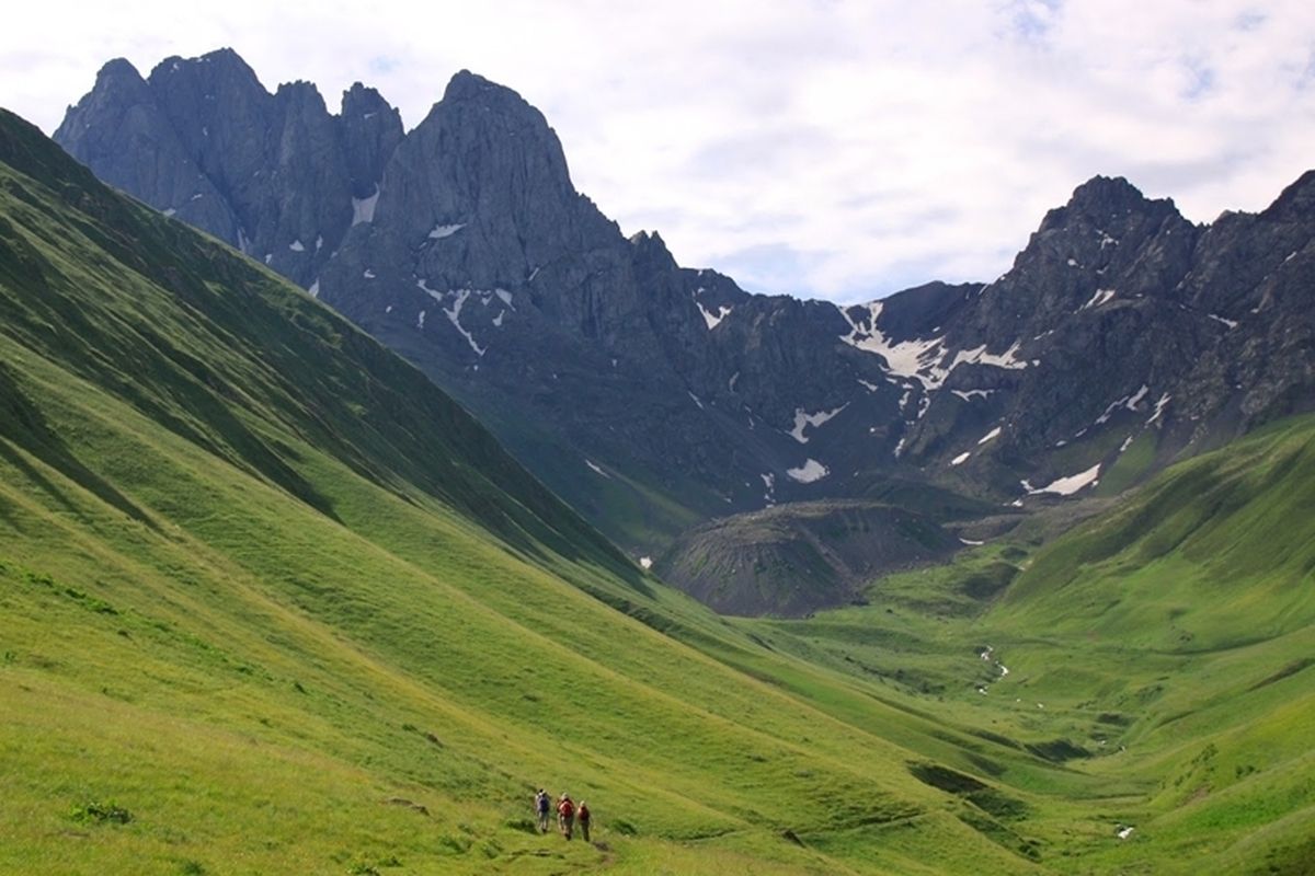Het landschap van Georgi&euml;