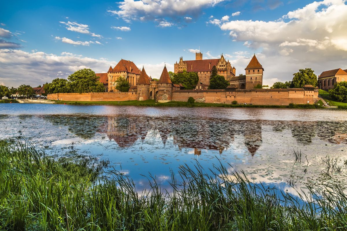 Slot Mari&euml;nburg in Polen