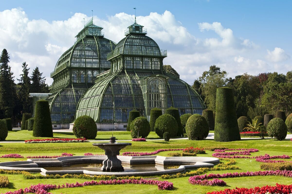 Palmhuis paleis Schonbrunn in Wenen