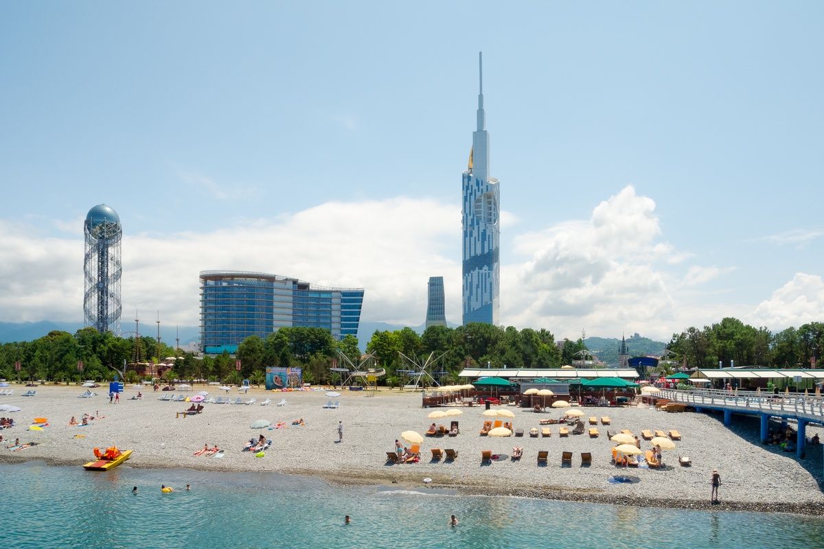 Batoemi Beach Georgië