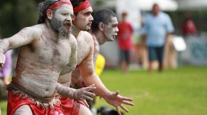 Aboriginal dansers