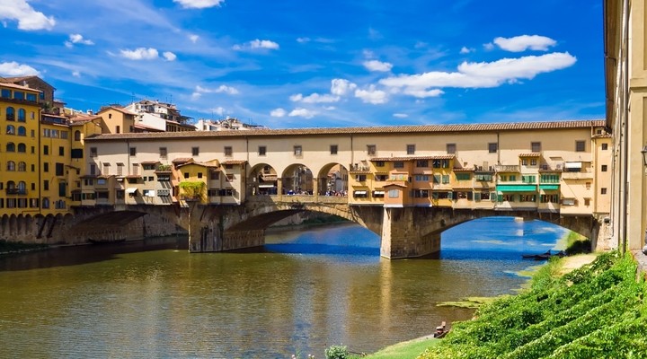 Ponte Vecchio, brug, Florence, Italie