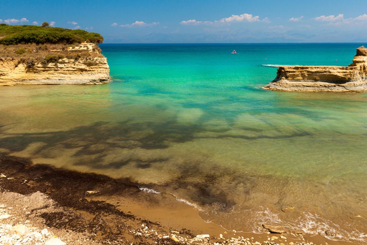 Rotsen bij Canal D'Amour