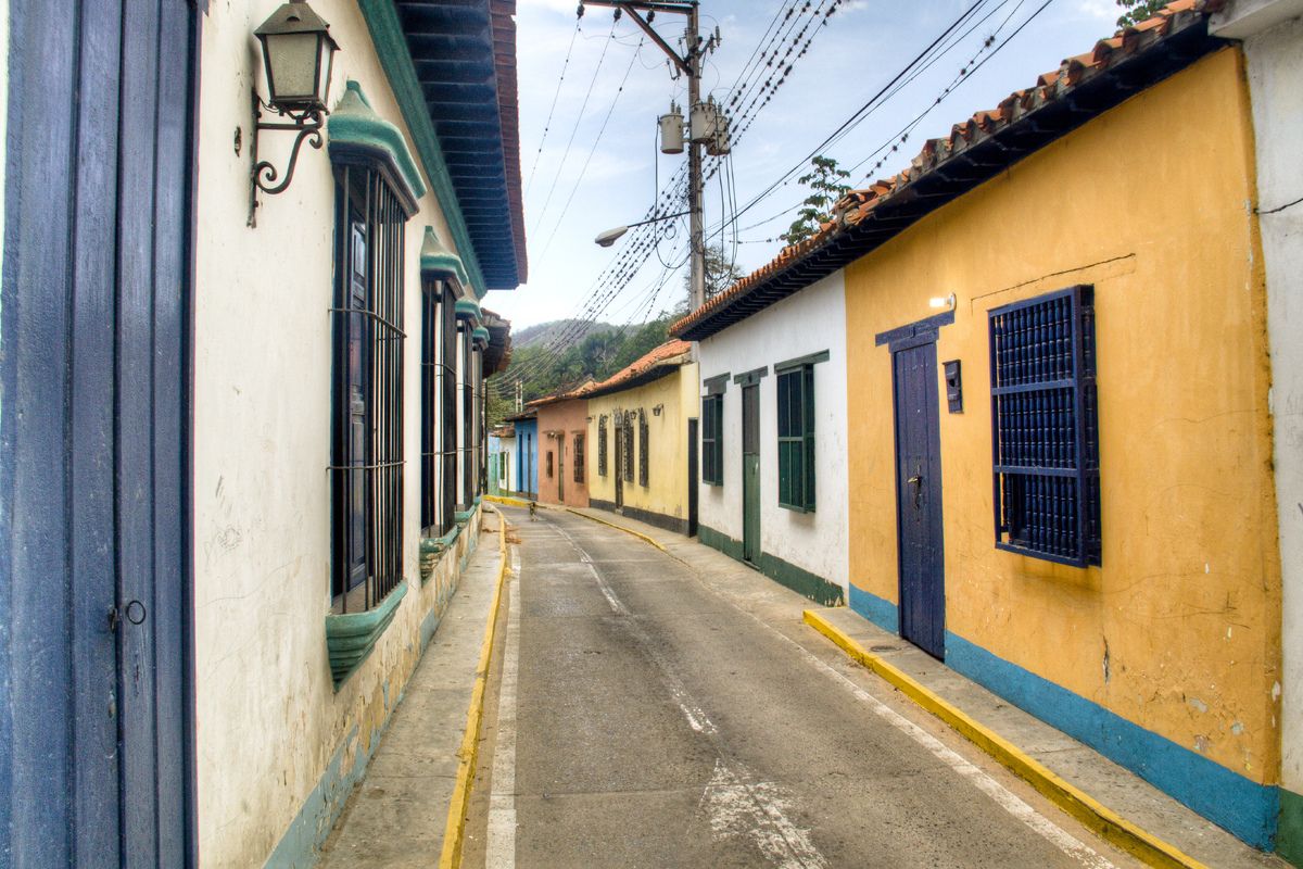 Steegje in Venezuela