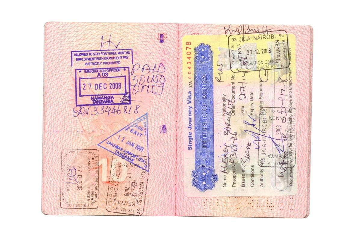 Een visum voor Tanzania