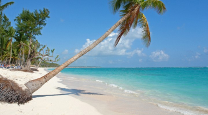 Strand op de Dominicaanse Republiek