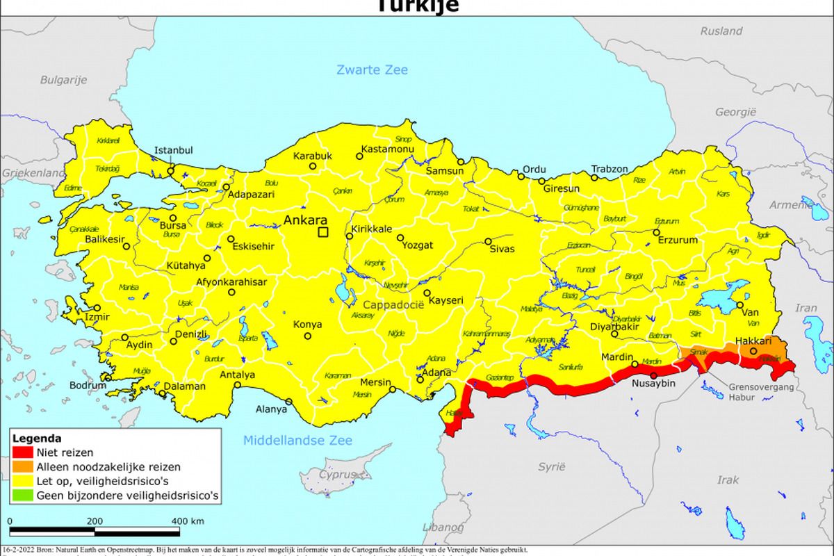 Reisadvies Turkije